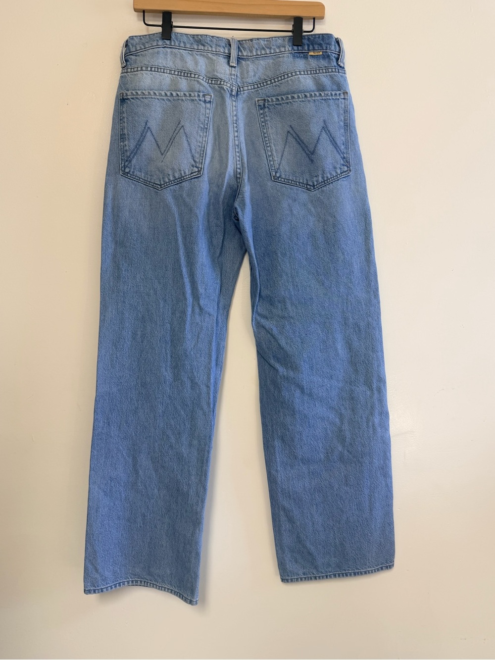 Mother Superior The Dodger Button Hover Cuff Jeans Size 30 - Picture 4 of 14